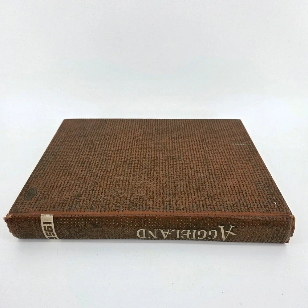 Aggieland Aggies 1956 Vintage Texas A&M University‎ College Yearbook Table Decor